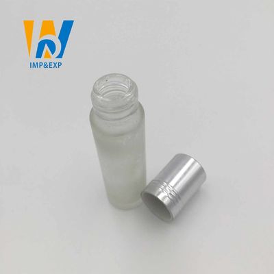छोटे ग्लास परफ्यूम रोलर की बोतलें 0.27oz 8ML ग्लास रोलरबॉल परफ्यूम की बोतलें धारक